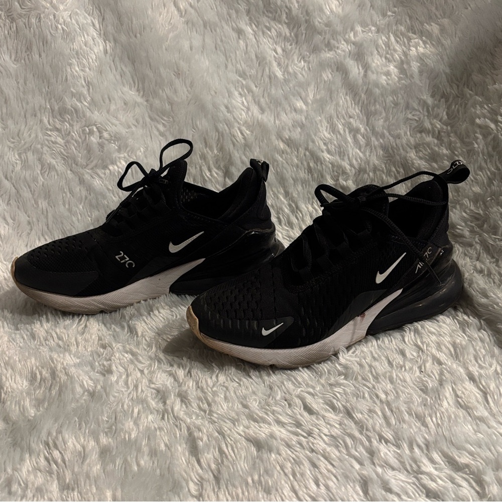 Nike Air Max 270 Black and White Sneakers